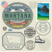 Montana Stamp
