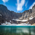 Iceberg Lake Inside Glacier National park is a great hike with spectacular scenery