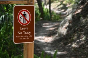 Leave No Trace Glacier National Park. Glacier Bear Cabin