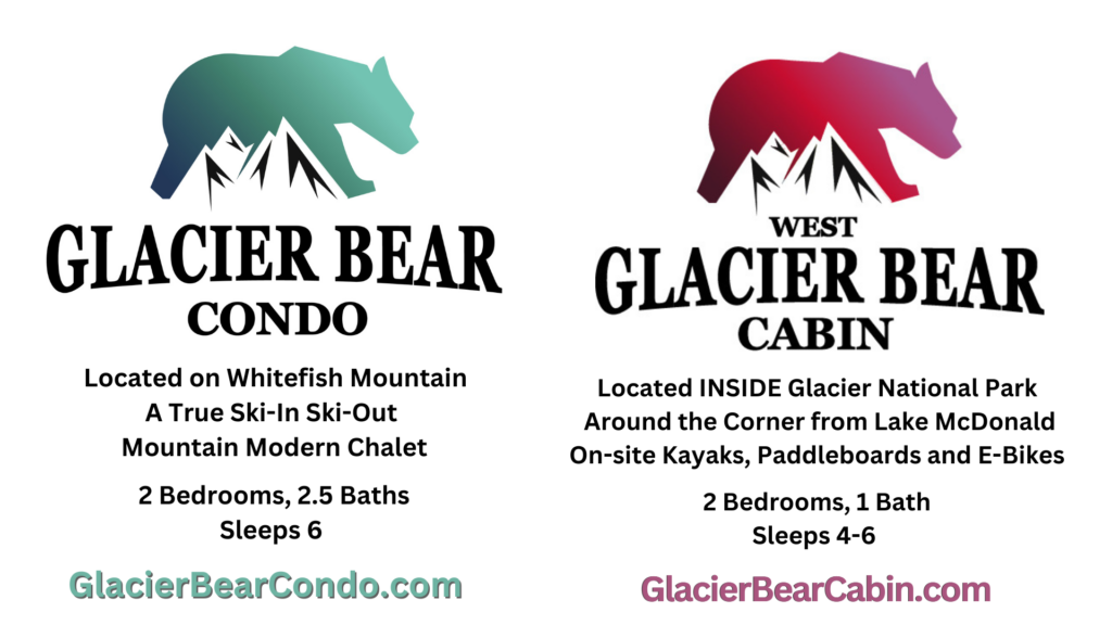 West Glacier Cabin in Apgar Village and Lake McDonald 2 Bedroom 1 bath Cabin Inside Glacier National Park