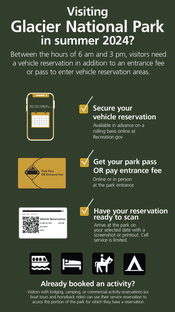 Glacier National Park Rules for Driving The Going To The Sun Road. Stay at West Glacier Bear Cabin So You're Close To All the Beauty, Trails & Scenery INSIDE Glacier.