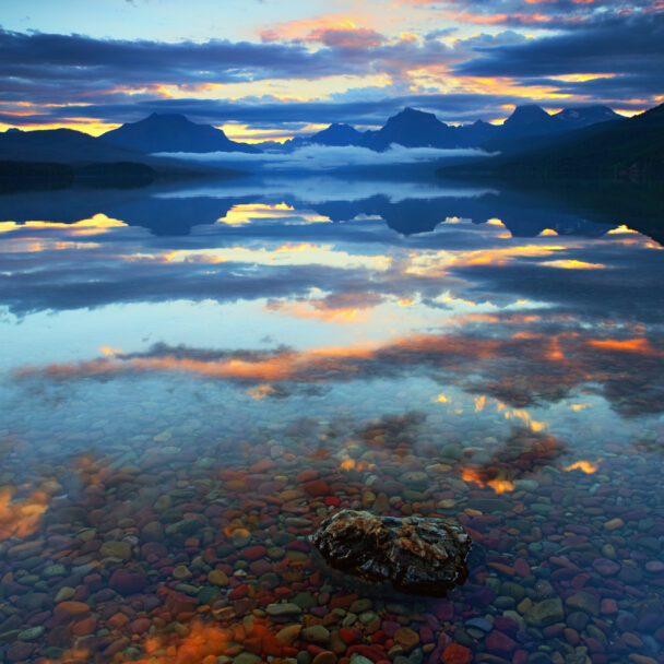 Lake McDonald, Inside Glacier National Park. Stay at West Glacier Bear Cabin, right around the corner from Lake McDonald. 2 bedroom, 1 bath cute cabin in Apgar Village is the ideal location for your Glacier National Park vacation