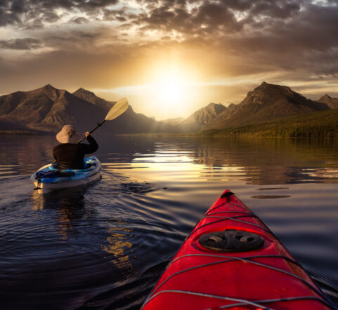 Lake McDonald, Inside Glacier National Park. Stay at West Glacier Bear Cabin, right around the corner from Lake McDonald. 2 bedroom, 1 bath cute cabin in Apgar Village is the ideal location for your Glacier National Park vacation