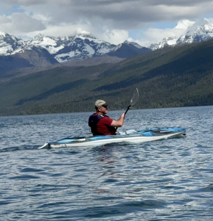 The beautiful Lake McDonald in GNP. Wildlife watching, hiking, and biking are great summer activities in Glacier National Park. Be sure to stay with us at West Glacier Bear Cabin inside the park where you're close to all the amazing features & trails and lakes in GNP